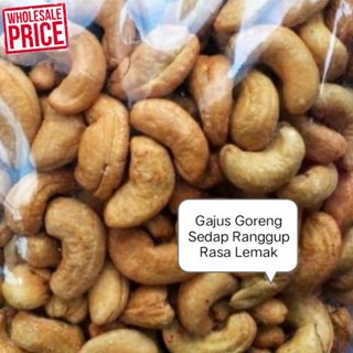 Jumbo Saiz Xxl Premium Aaa Charcoal Roasted Cashew Nut Kacang Gajus