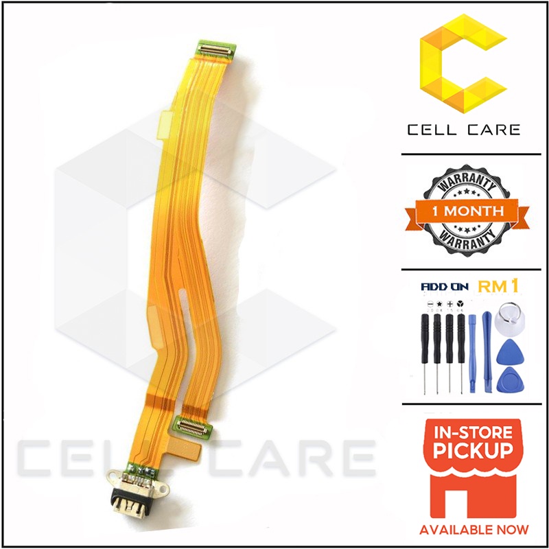 CellCare Charging Board USB Port Flex Cable Ribbon Compatible For OPPO