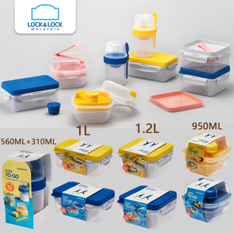 LocknLock To Go Series Lunch Box HPL979 Shopee Malaysia