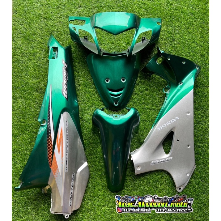 QUALITY THAICOVERSET THAILOOK HONDA WAVE125r S JENDUL 2tone READY