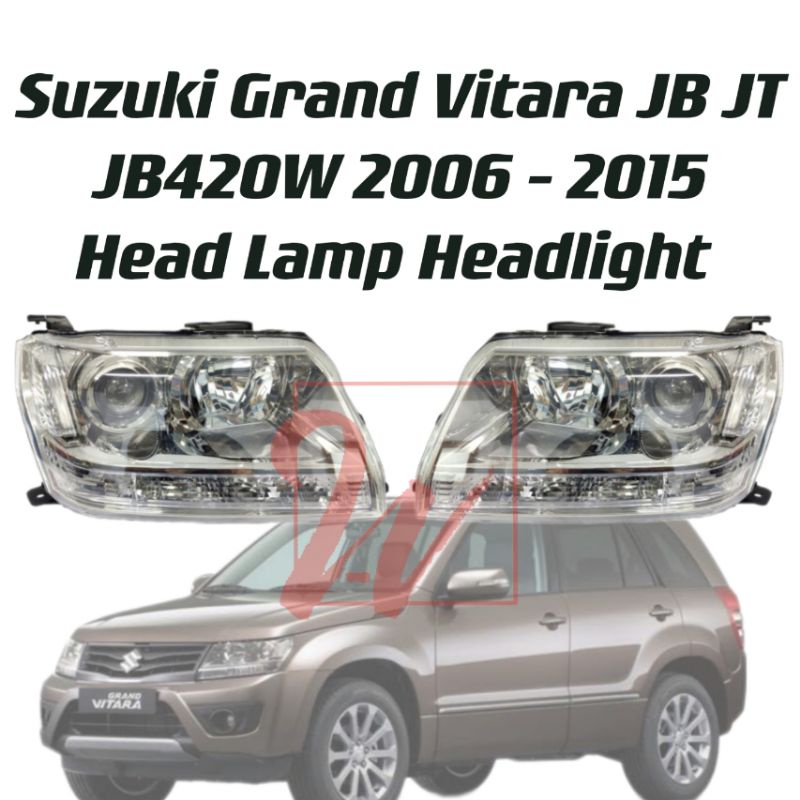 Suzuki Grand Vitara Escudo JB JT JB420W Head Lamp Headlight 2006 2015