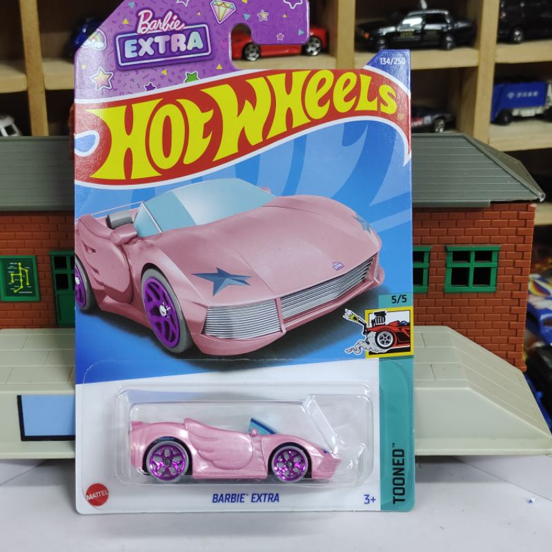 HOT WHEELS BARBIE EXTRA TOONED CORVETTE Shopee Malaysia