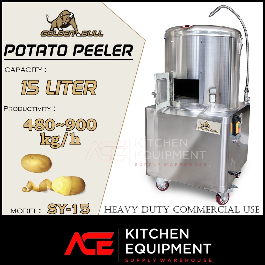 Golden Bull Liter Automatic Onion Potato Peeling Machine Mesin