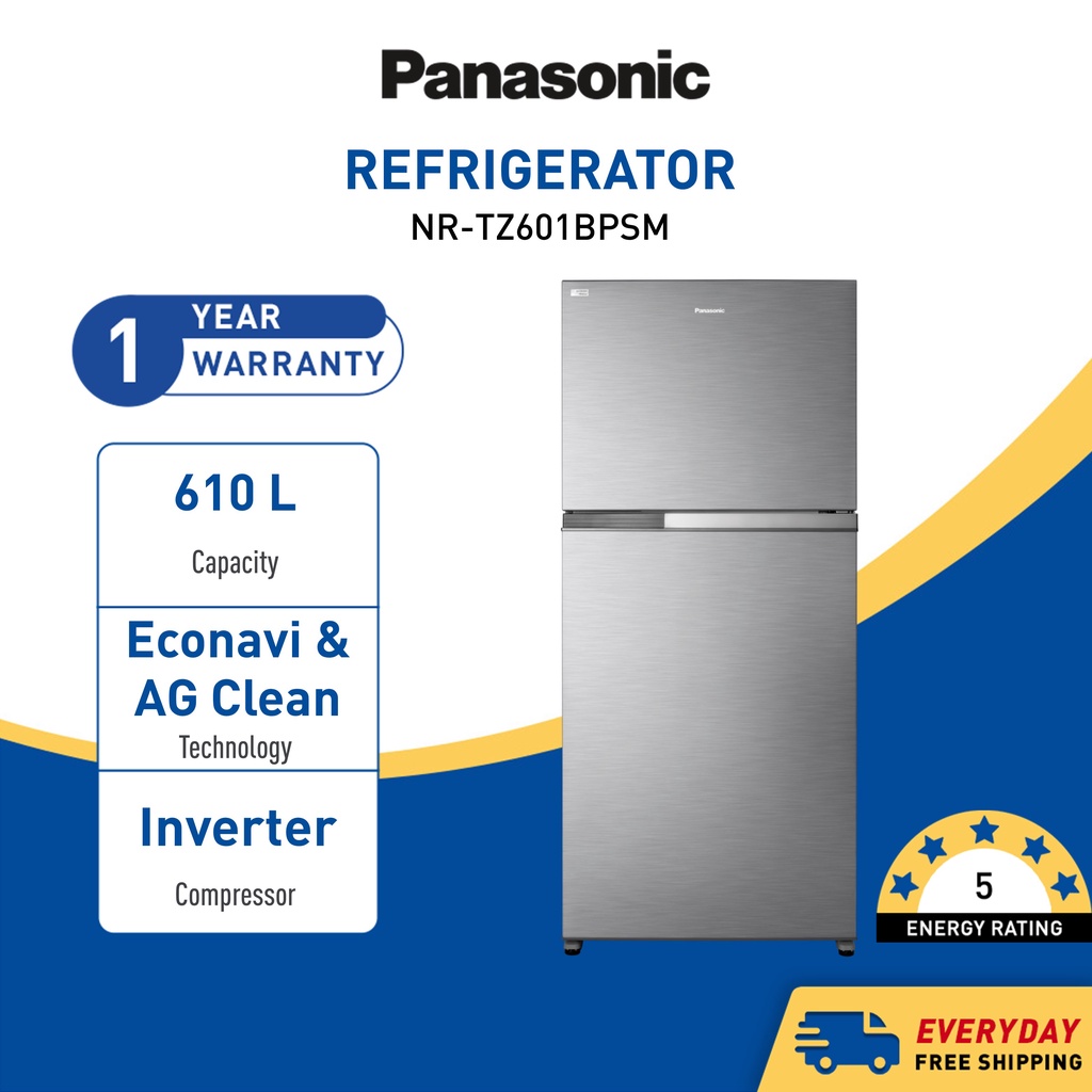 Panasonic Refrigerator Door Fridge Top Freezer L Nr Tz