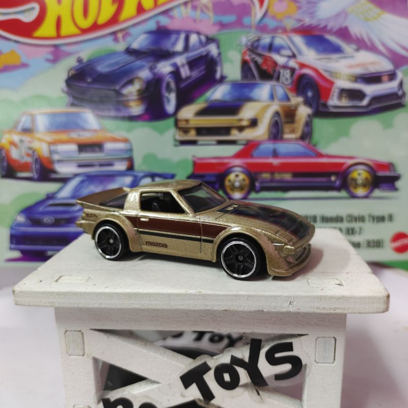 HOT WHEELS JDM BOX SAKURA ART DATSUN Z HONDA CIVIC TYPE R TOYOTA