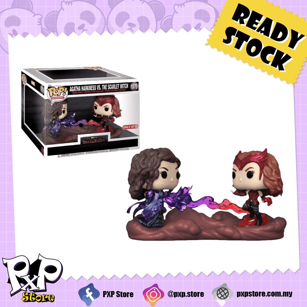 Funko Pop Wandavision Agatha Harkness Vs The Scarlet Witch