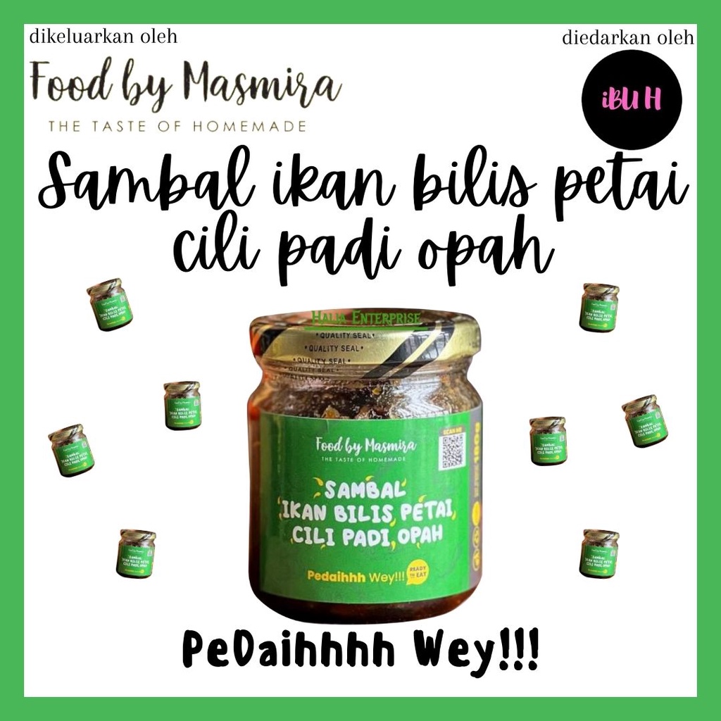 Sambal Ikan Bilis Petai Cili Padi Opah G Shopee Malaysia