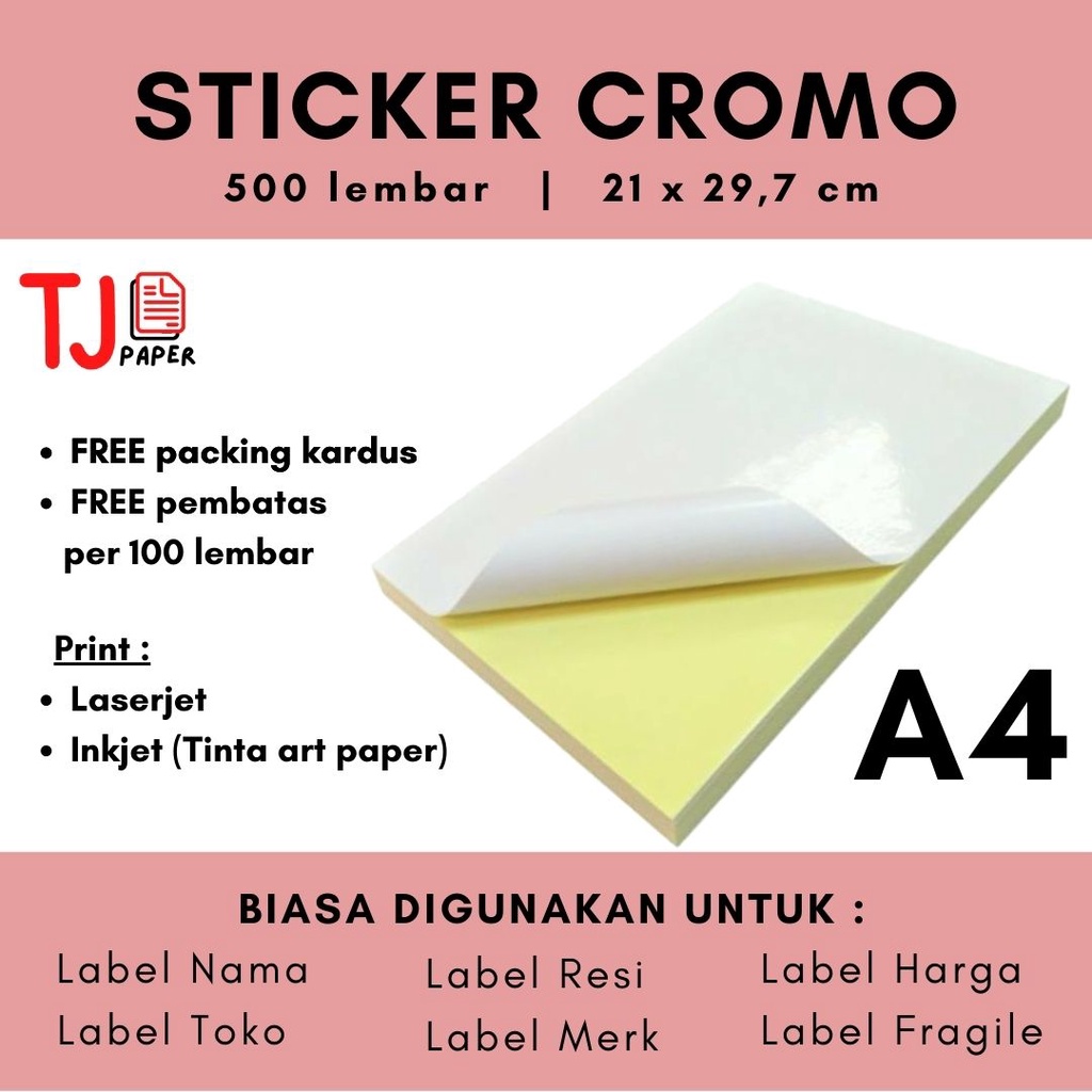 Hvs Cromo Sticker Contains Sheets A F Glossy Sticker Slippery