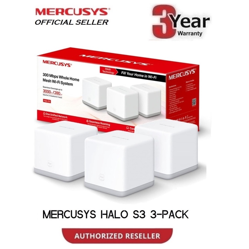 Mercusys Powered By Tp Link Halo S Ac Dual Band Whole Home Mesh