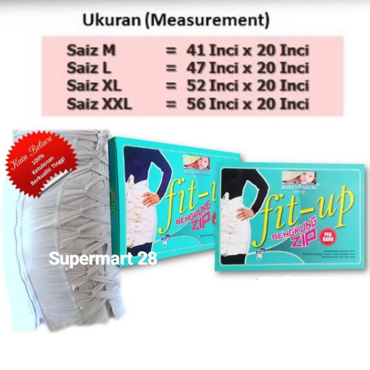 Baby Mum Story Fit Up Bengkung Berzip Bengkung Bersalin Set