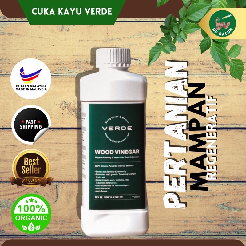 Verde Cuka Kayu Perladangan Organik Organic Farming Regenerative