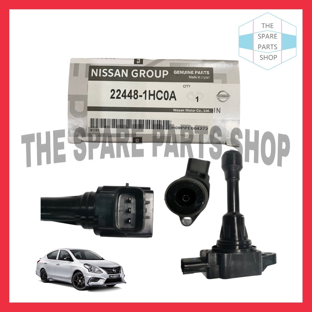 NISSAN ALMERA TEANA L33 IGNITION COIL PLUG COIL 22448 1HC0A Shopee