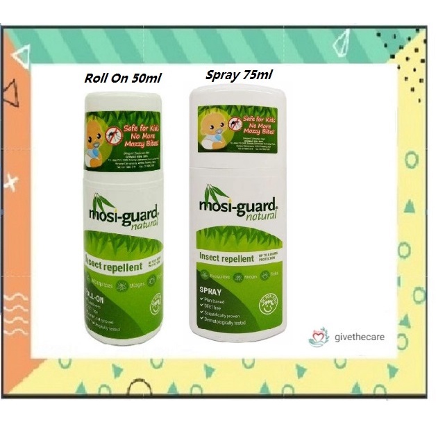 Mosi Guard Insect Repellent Spray Ml Roll On Ml Shopee Malaysia