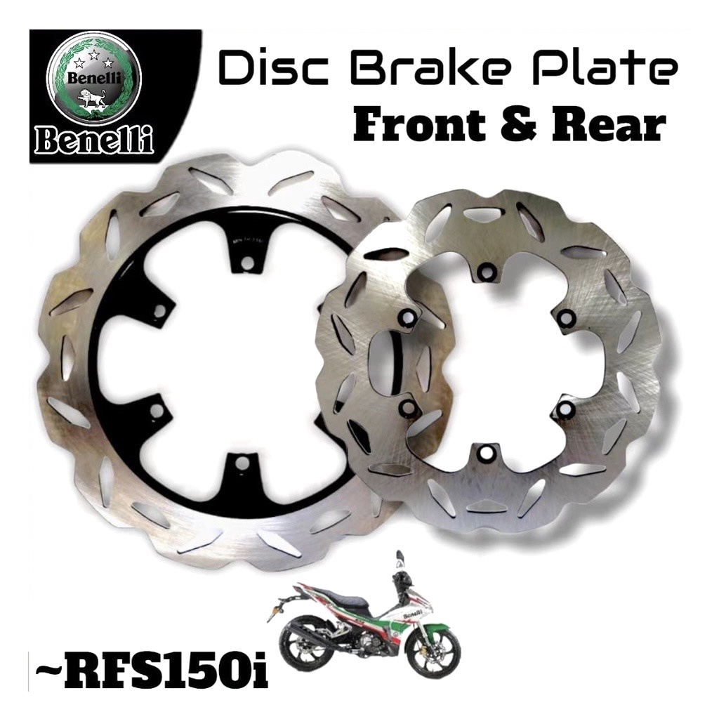 BENELLI RFS150 RFS RFS150i FRONT REAR DISC BRAKE PLATE DISC PLATE