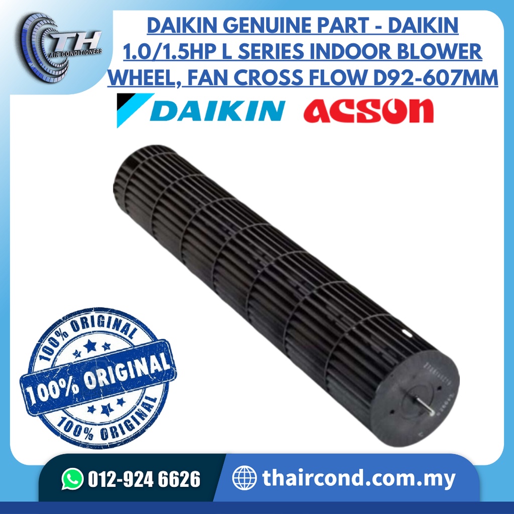 Daikin Genuine Part Daikin Hp L Series Indoor Blower Wheel