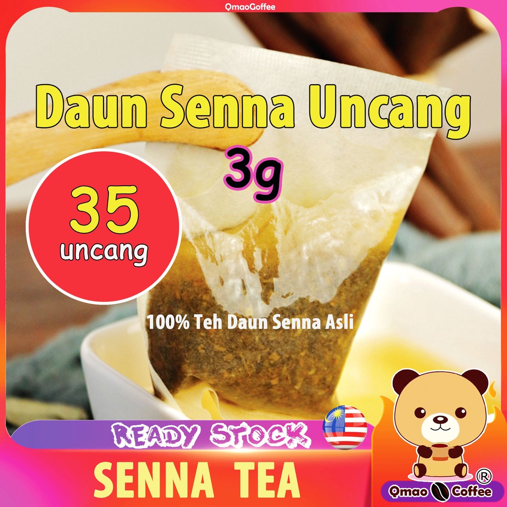 Uncang Senna Teh Daun Senna Asli Original Sanna Detox Tea