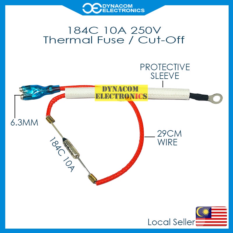 Rice Cooker Thermal Fuse C A Vac Thermal Fuse Cut Off Fius