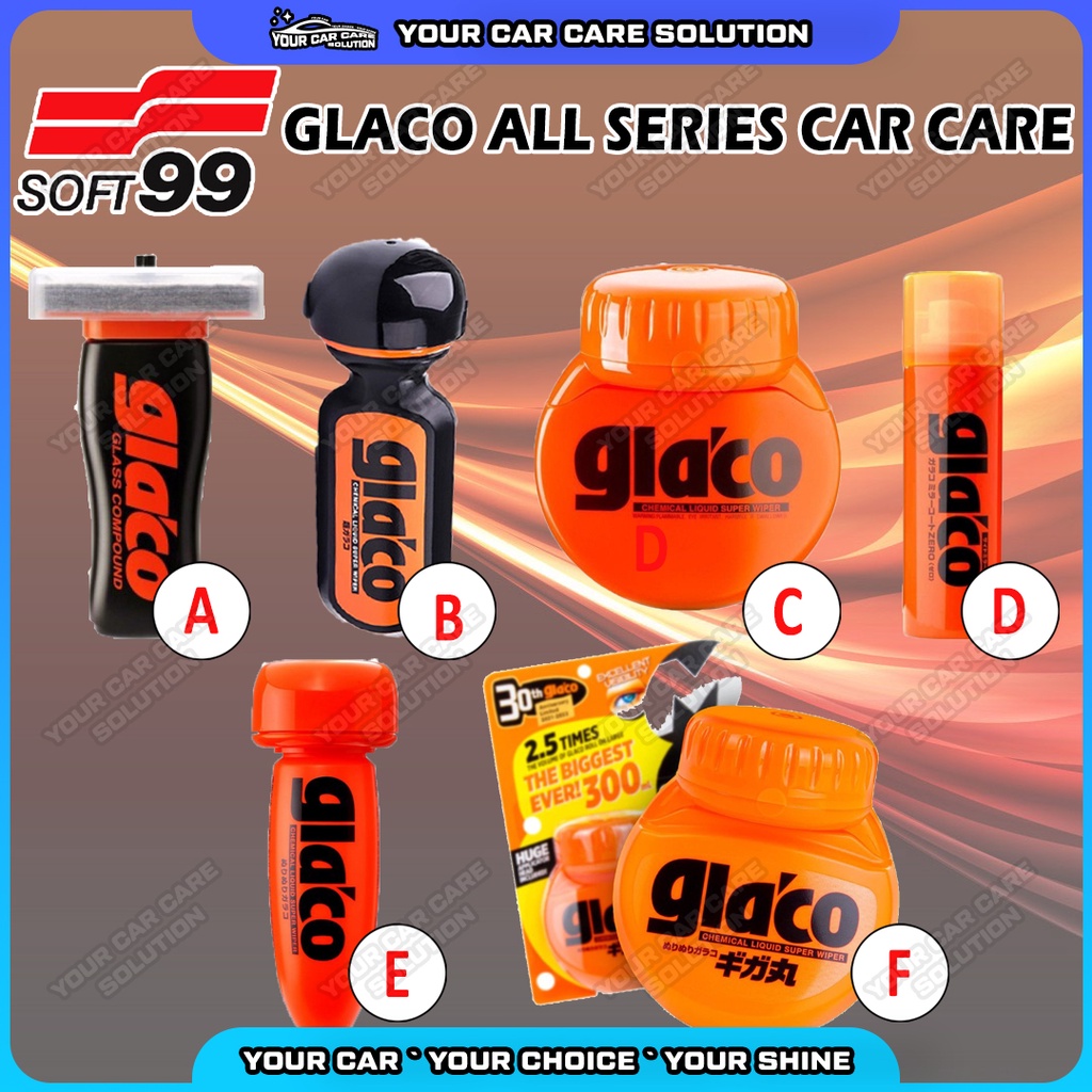 Soft Soft Glaco All Series Car Care Ultra Glaco Roll On Large