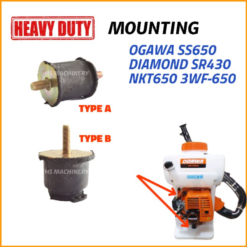 Heavy Duty Wf Nkt Ogawa Ss Engine Mounting Annular Buffer