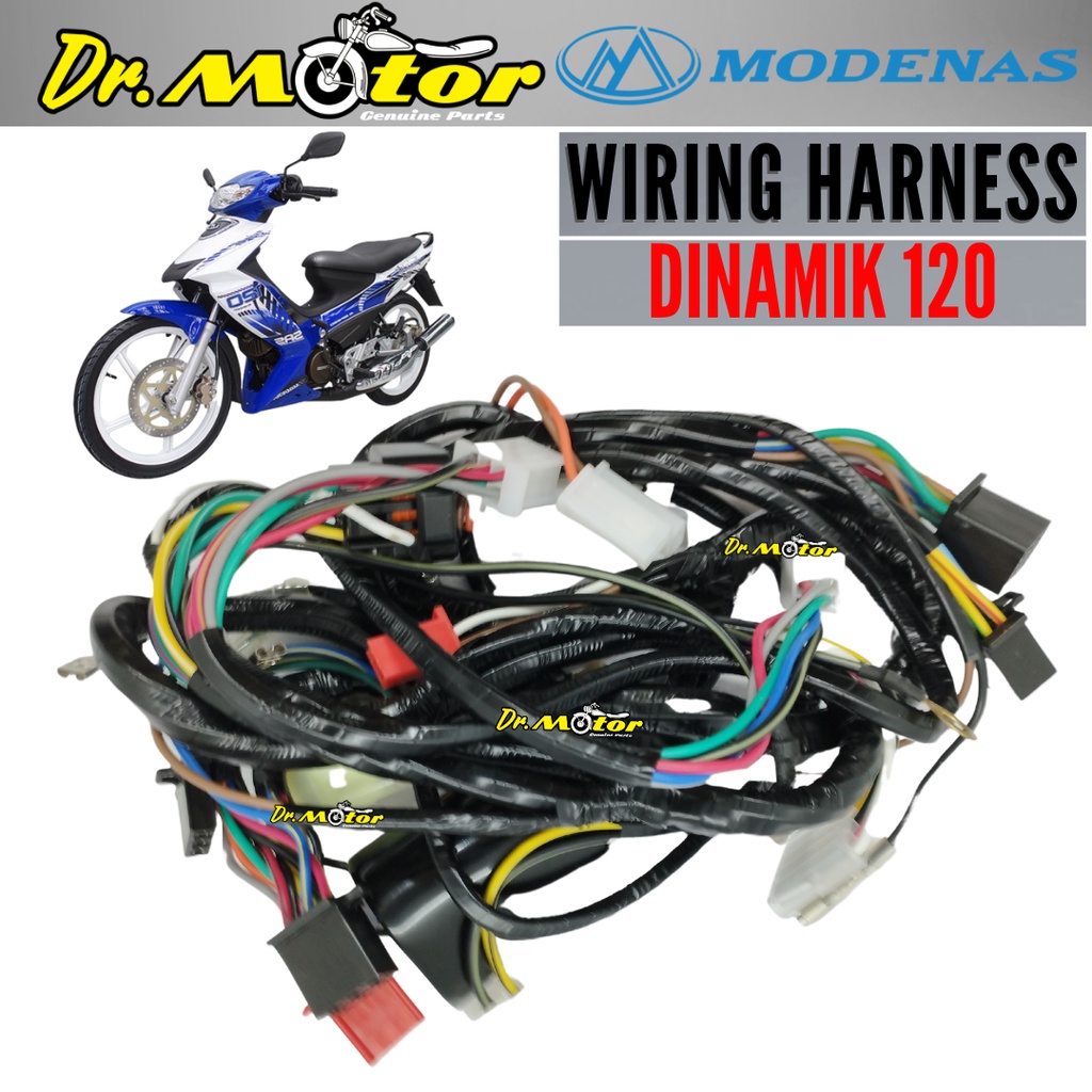 MODENAS DINAMIK120 DINAMIK 120 DYNAMIK WIRING HARNESS BODY WIRE