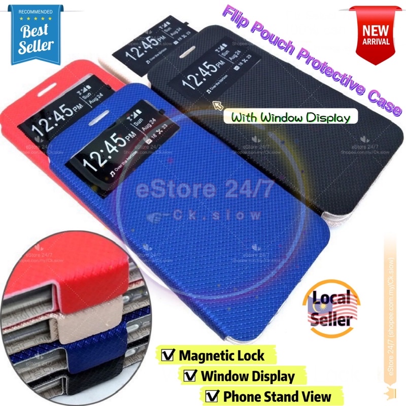 VIVO V5 V11 V15 V17 V19 V20se V20 V21e V21 V23e V25 Pro Fabric Window