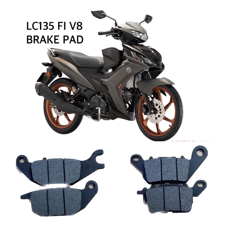 Yamaha Lc Fi V Brake Pad Front Rear Brake Pad Depan Belakang