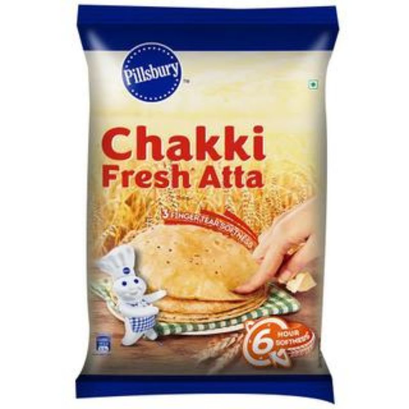 Pilsburry Chakki Atta Pure Whole Wheat Flour Kg Shopee Malaysia