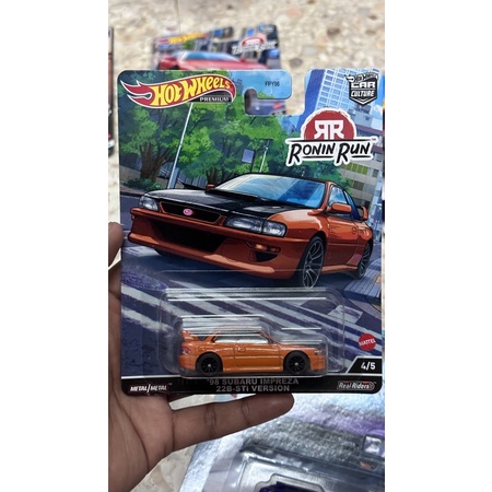 Hot Wheels Subaru Impreza B Ronin Run Shopee Malaysia