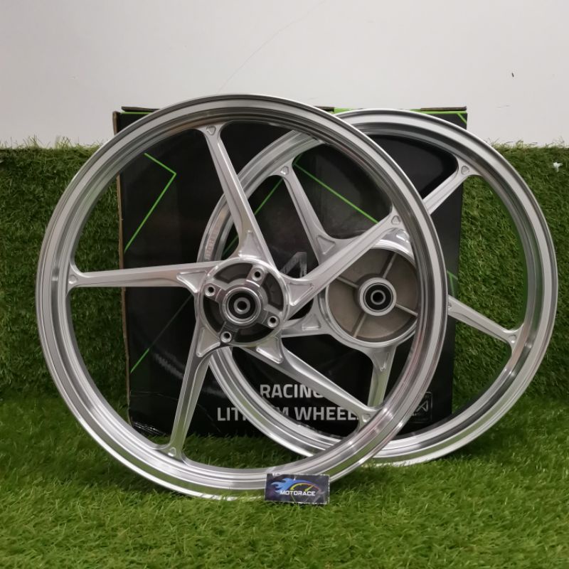 Aji Racing Lithium Sport Rim Cnc X Lc Yamaha S Shopee Malaysia