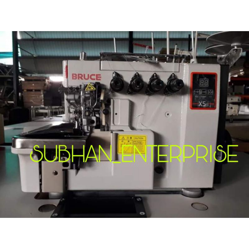 Mesin Jahit Tapi Sewing Achine Bruce Model X Subhan Enterprise