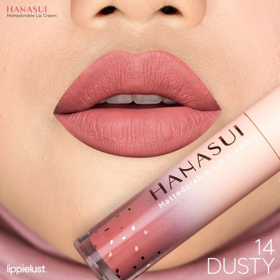 New Shade Original Hanasui Mattedorable Lip Cream Tint Boba Edition