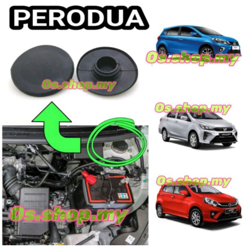 ORI PERODUA ABSORBER MOUNTING DUST CAP KANCIL KELISA VIVA MYVI ALZA