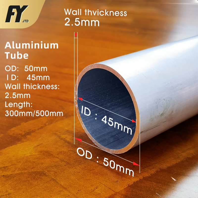 Fuyi Aluminum Tube Od Mm Id Mm Alloy Tube Mm Outer Diameter Mm