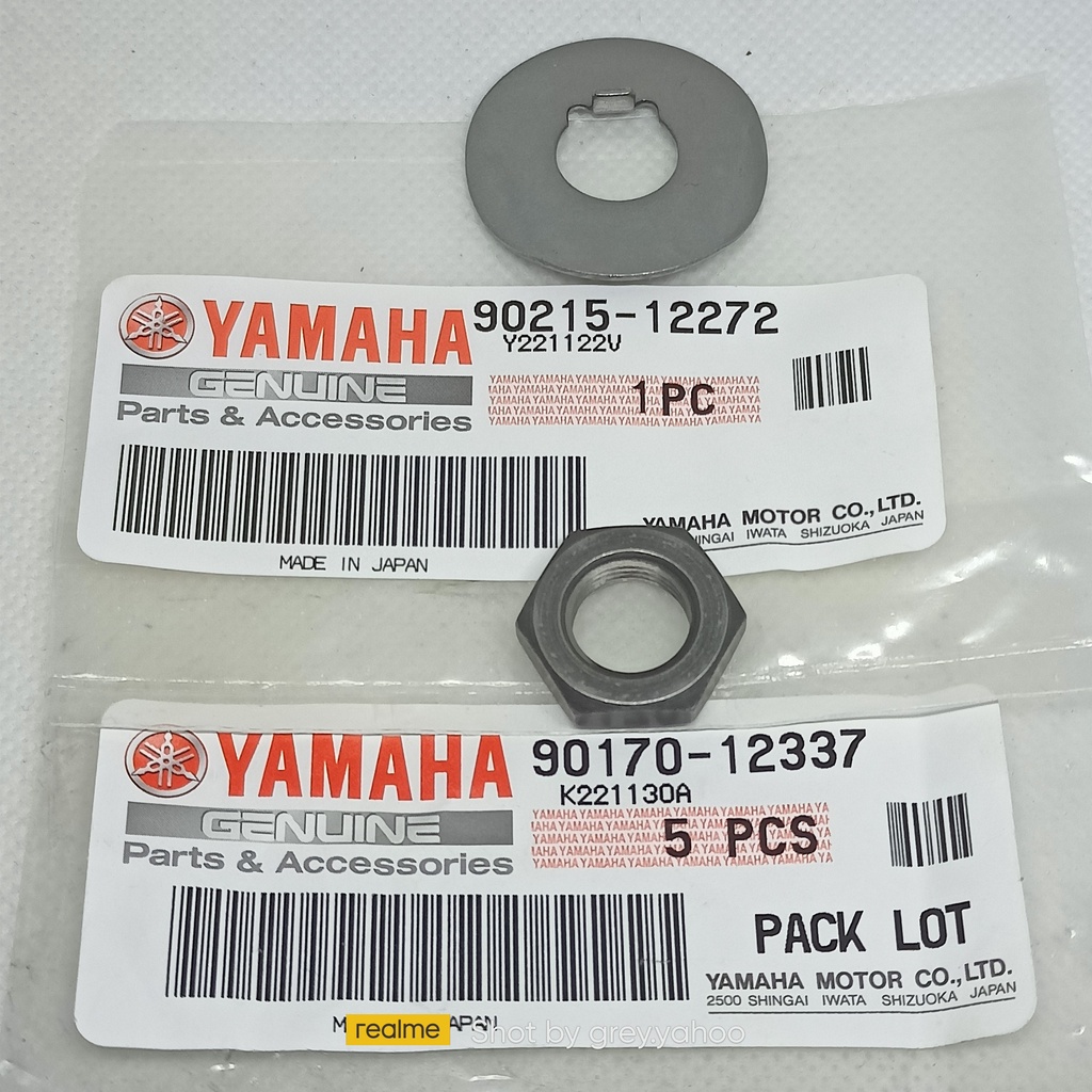 Yamaha Rxz Washer Nut Lock Balancer Original Japan