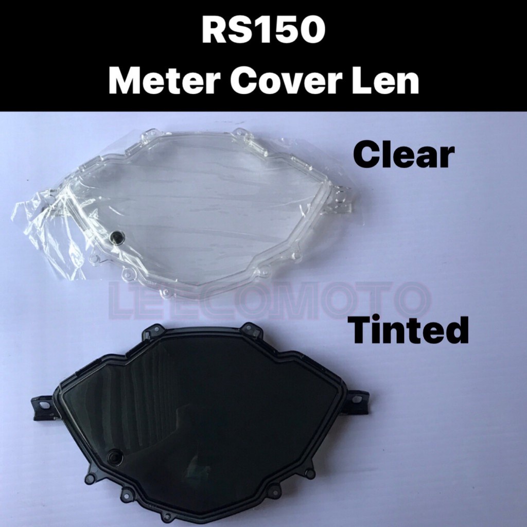 Meter Len Lens Clear Tinted Tudung Speedo Speedometer Cermin Penutup