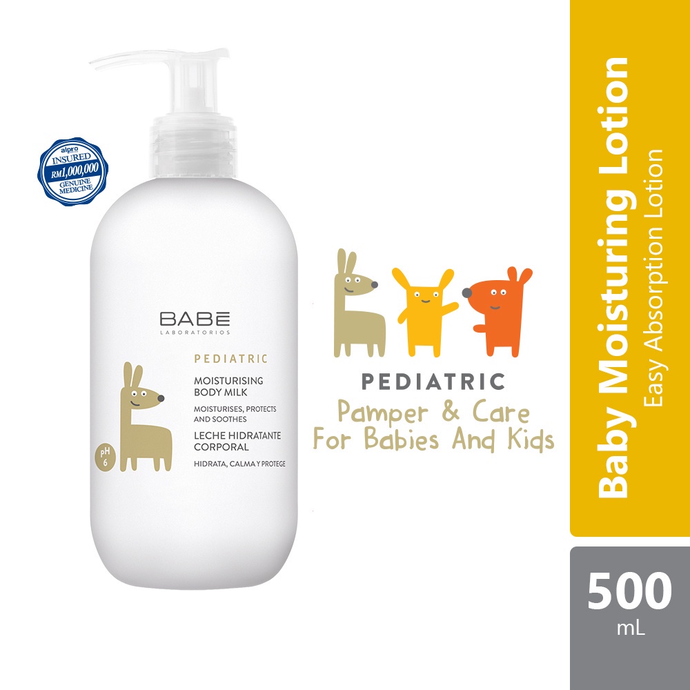 Babe Laboratorios Pediatric Moisturising Body Milk Baby Easy