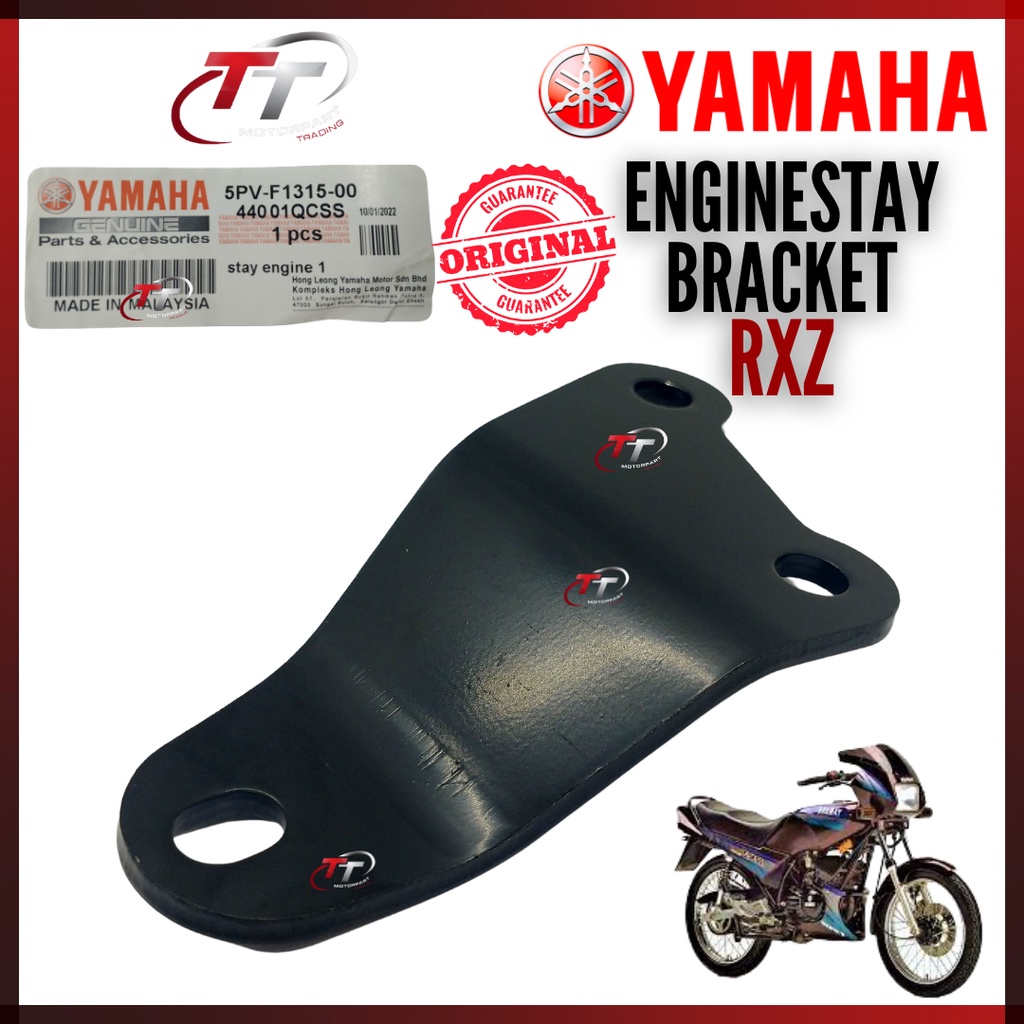 Yamaha Rxz Engine Stay Head Bracket Besi Enjin Braket Block Tiga Segi