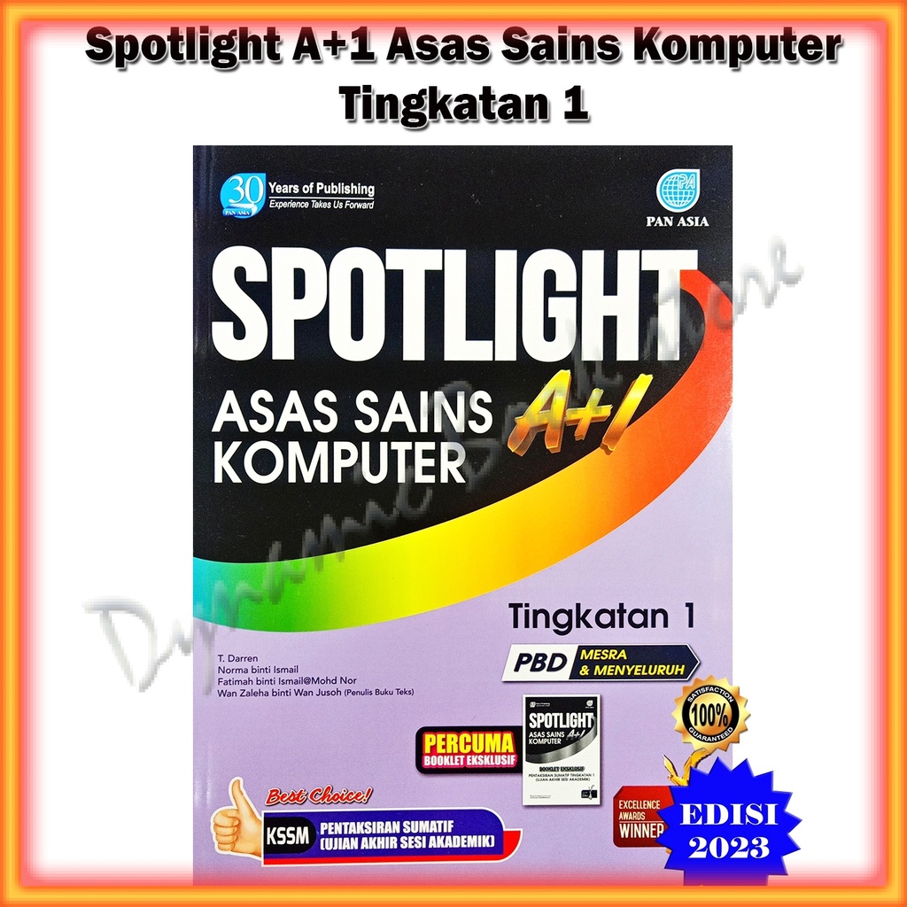 Buku Rujukan Spotlight A Asas Sains Komputer Tingkatan Edisi