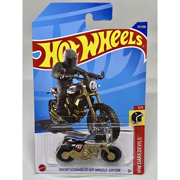 Hot Wheels DUCATI SCRAMBLER HOT WHEELS EDITION Superbike Motor 1 64