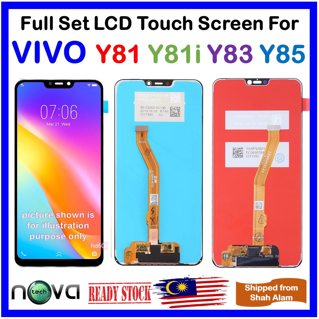 Ori Ngs Brand Full Set Lcd Touch Screen Compatible For Vivo Y Vivo