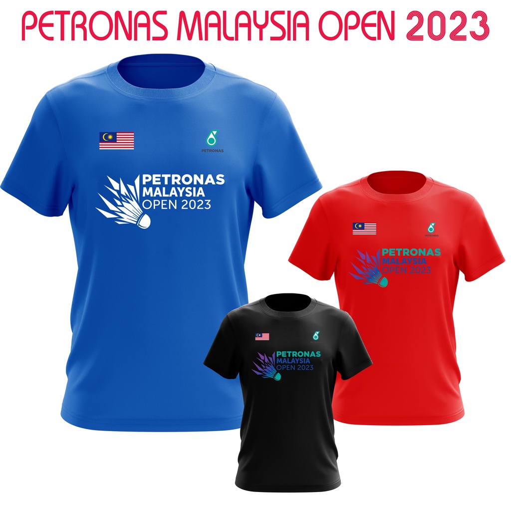 Petronas Malaysia Open Badminton Jersey Jersi Badminton