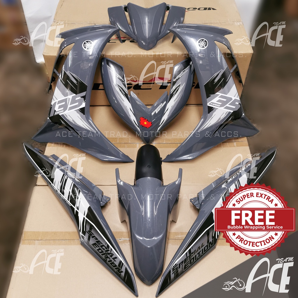 Coverset Lc V Fi Lcv Tanam Special Nano Grey Yamaha Lc V