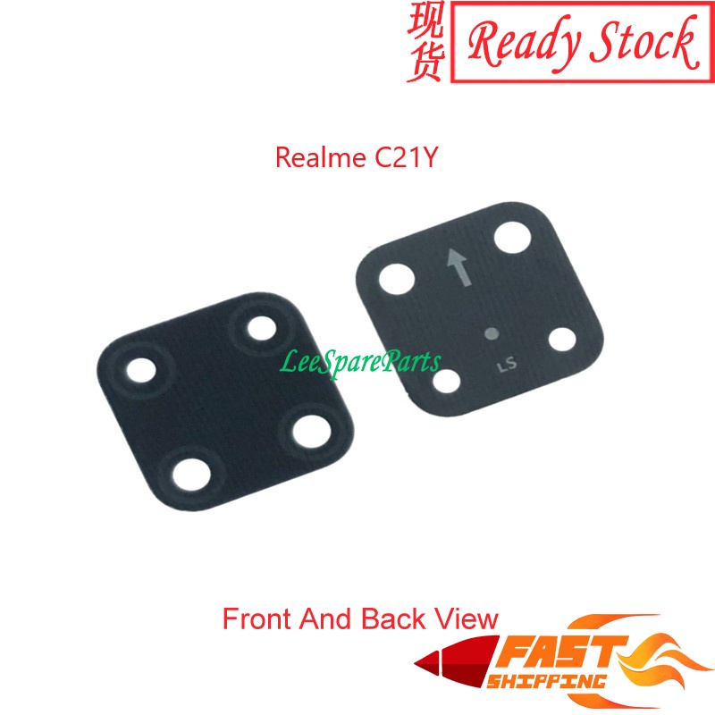 Realme C21 C21Y Back Camera Lens Glass Cover Frame For Replacement