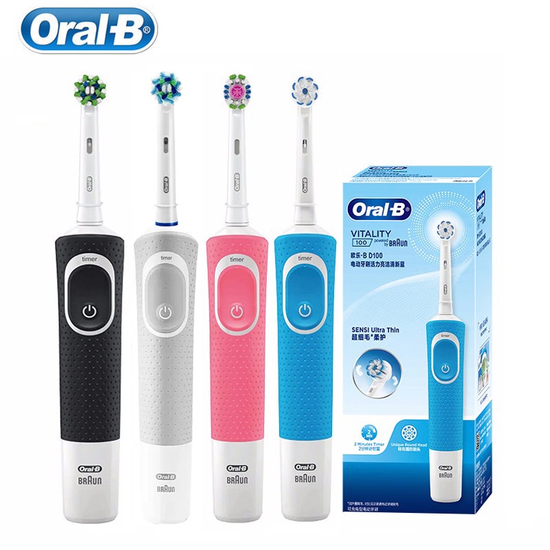 Oral B D Vitality Electric Toothbrush D Left Right Rpm