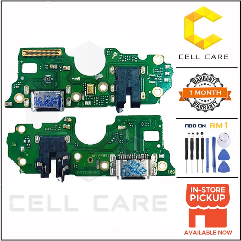 CellCare Charging Board USB Port Flex Cable Ribbon Compatible For OPPO