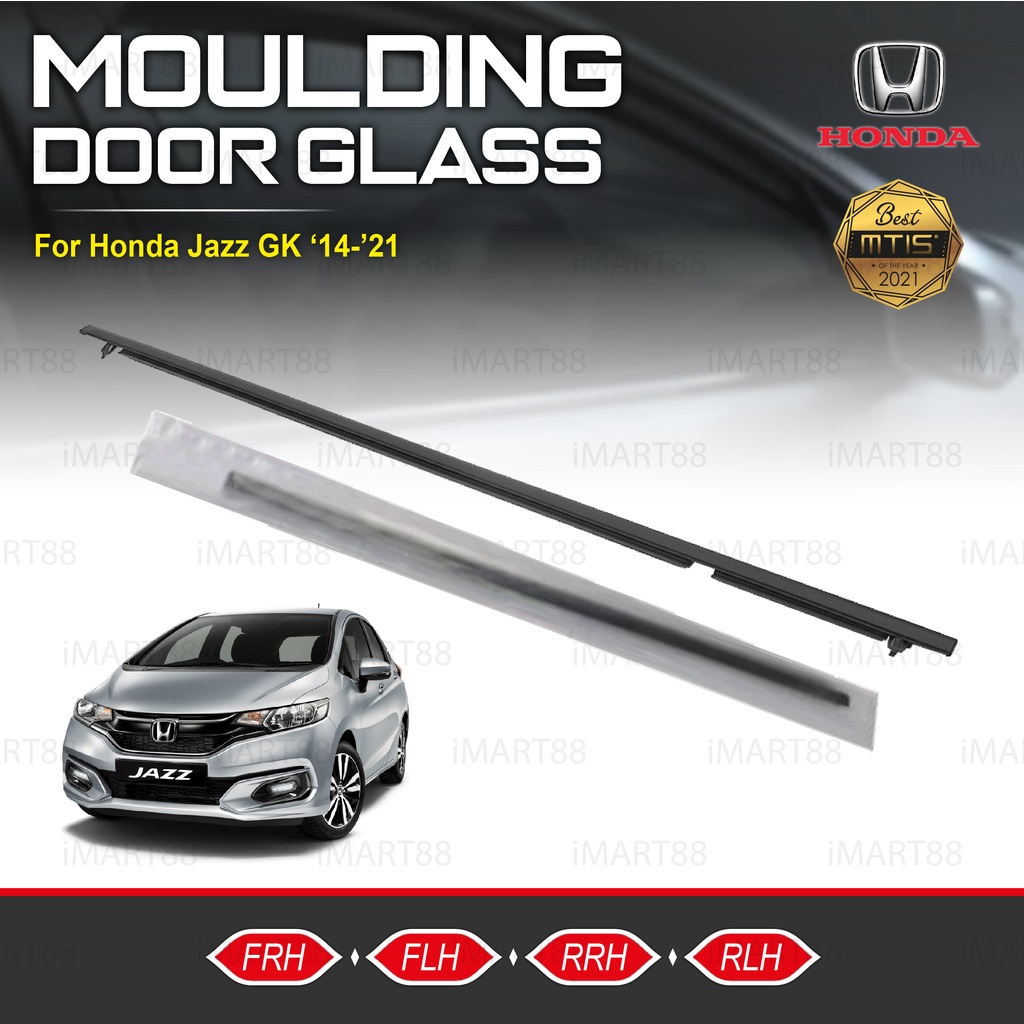 Mtis Japan Honda Jazz Glass Door Moulding Seal Rubber Outer