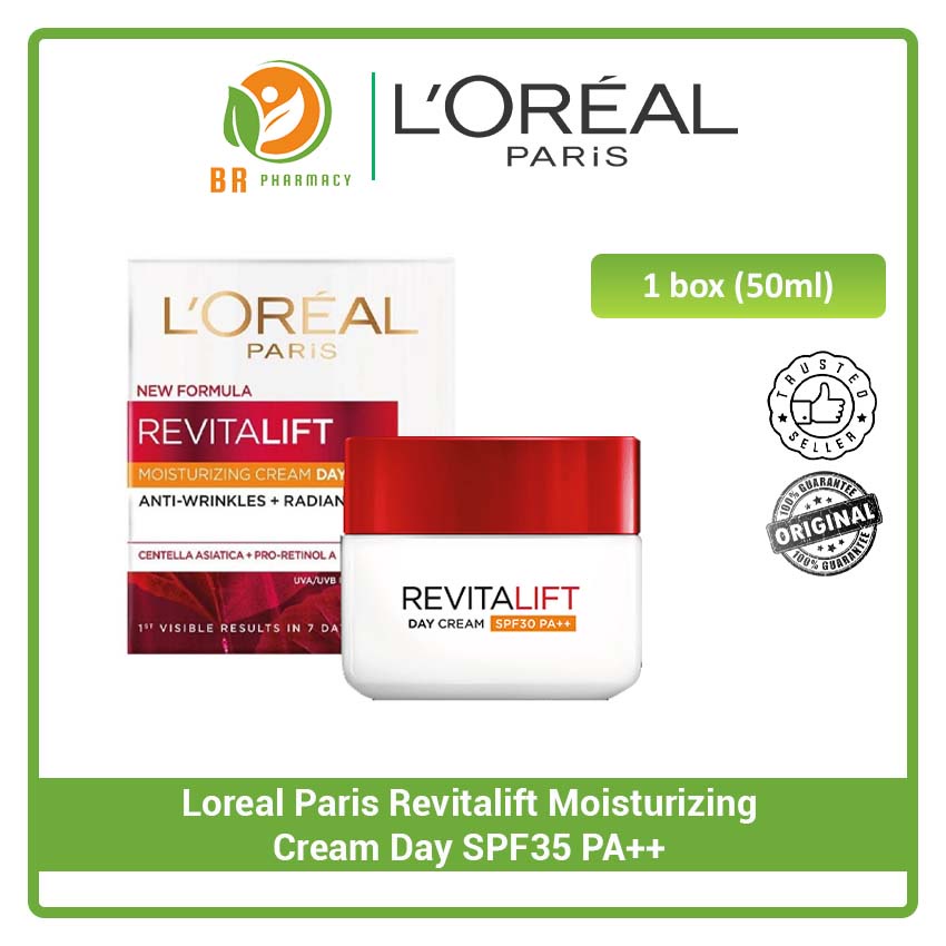 Loreal Paris Revitalift Moisturizing Cream Day SPF35 PA 50ml EXP