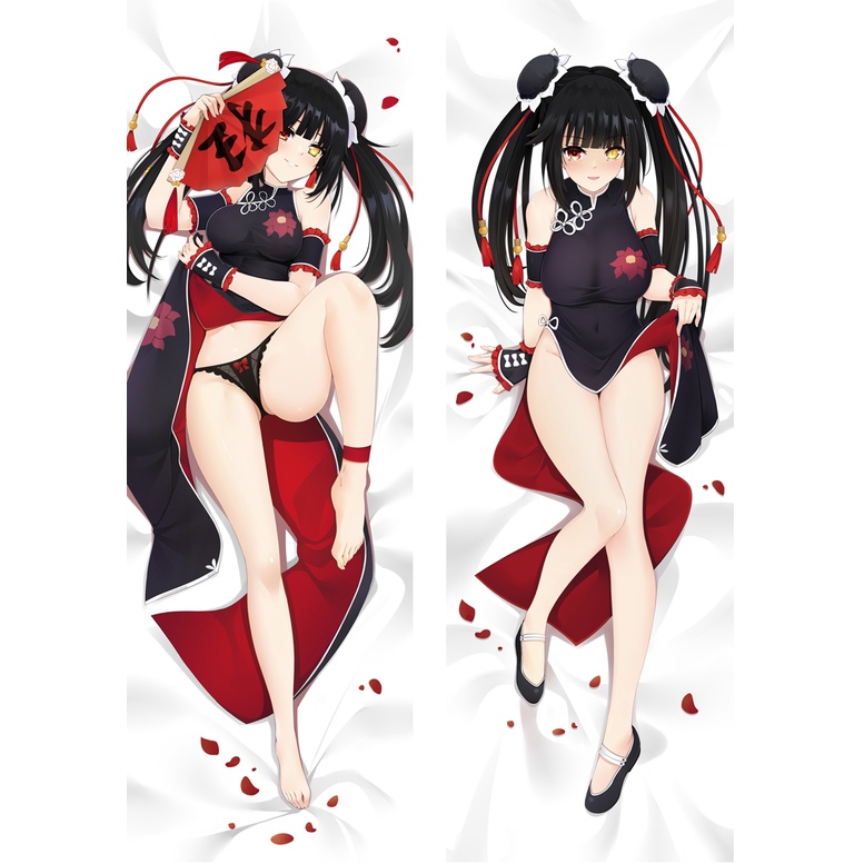 Ready Stock DATE A LIVE Kurumi Tokisaki Dakimakura Anime Girl Hugging