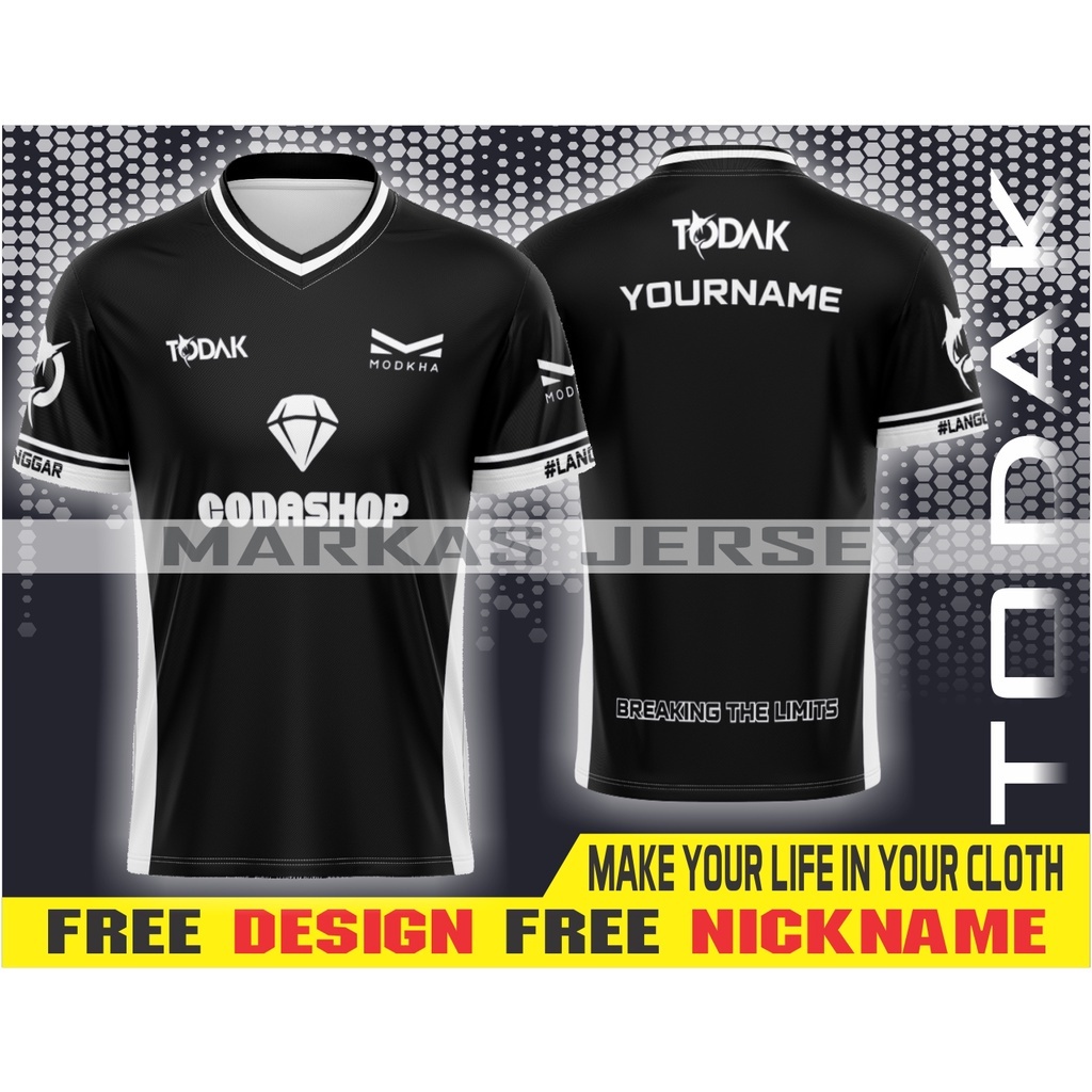 Jersey Baju Kaos Todak New Malaysia Esports M World Championship