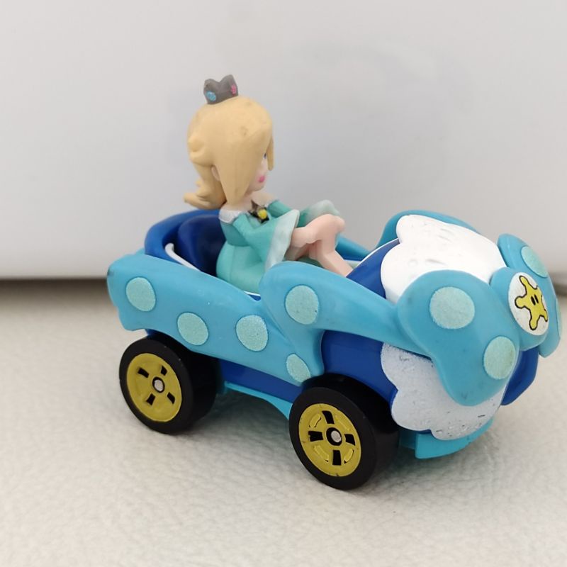 Hot Wheels Mario Kart Rosalina Birthday Car Loose Blue Shopee Malaysia